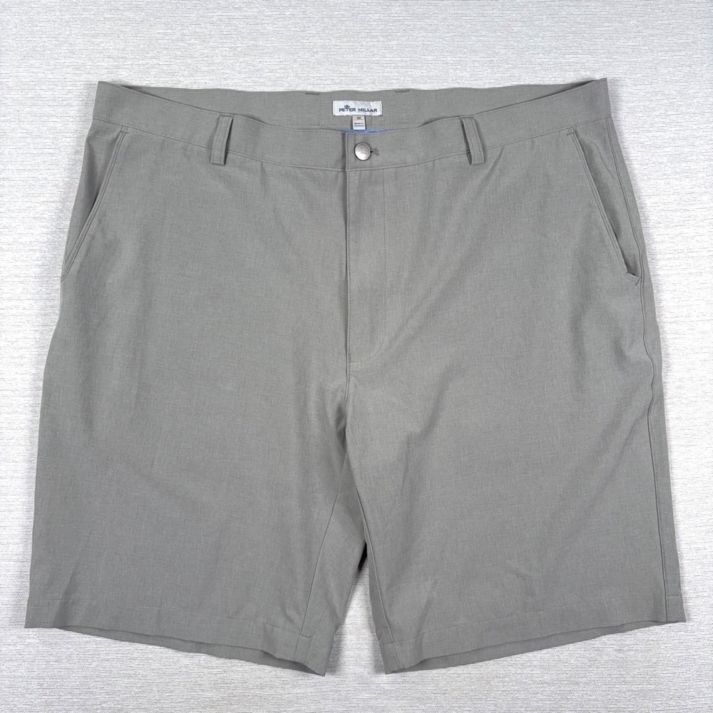 Peter Millar Shackleford Performance Hybrid 10" Shorts Mens Size 40 Gray